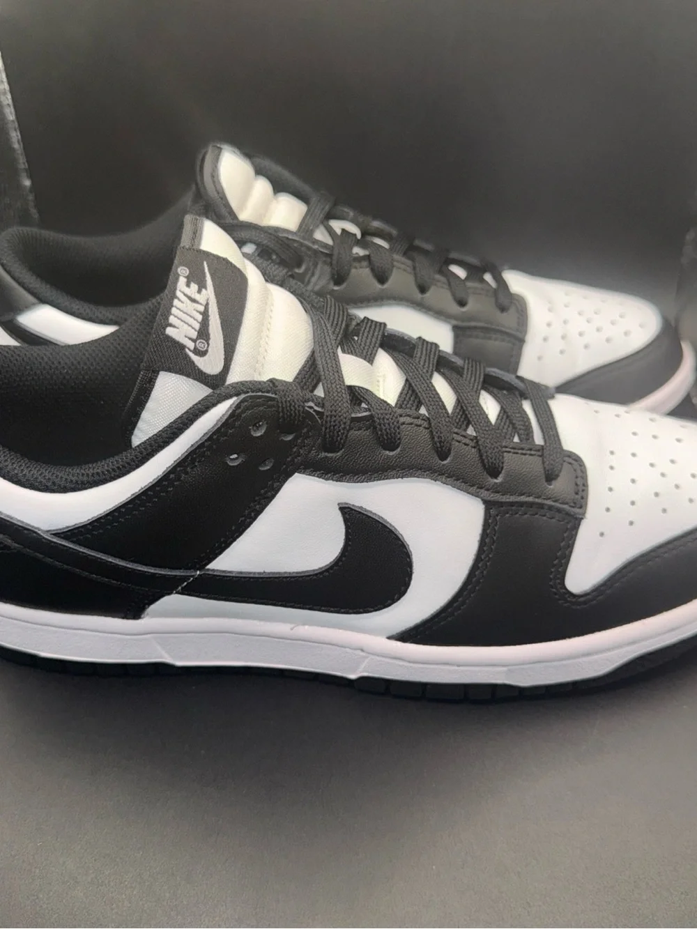 Size 8.5 - Nike Dunk Low Black White Wmns, DD1503-101, Clean, No Box, Great - Picture 5 of 10